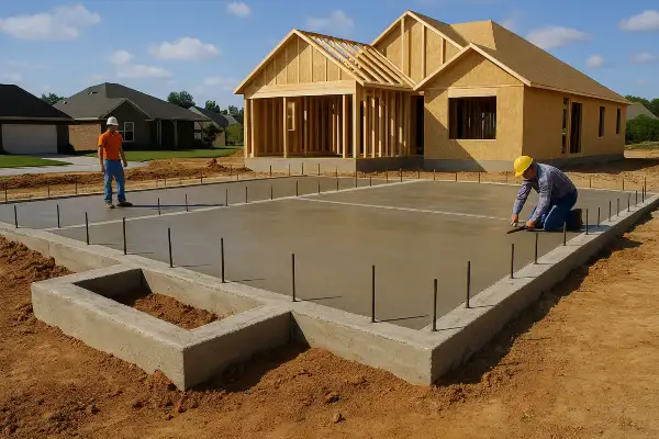 concrete foundation to build a new house from Concrete Contractor Bulls Prime in Austin, TX - austin-tx